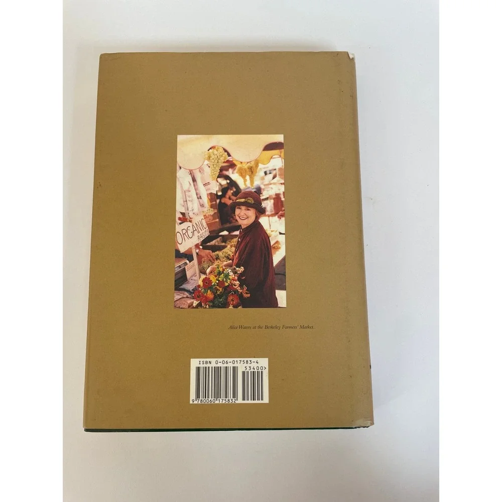 Chez Panisse Cafe Cookbook Alice Waters First Edition 1999 Hardcover Illustrated